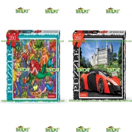 Пазл Puzzle 260 Danko Toys від компанії Інтернет магазин «Во!» www. wo-shop. com. ua - фото 1