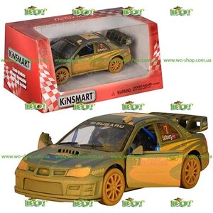 Машинка Kinsmart KT 5328 W WY 1:36 Subaru 2 види