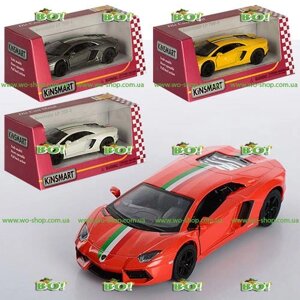 Машинка KINSMART KT 5355 1:38 LAMBORGHINI AVENTADOR LP 700-4 2 види