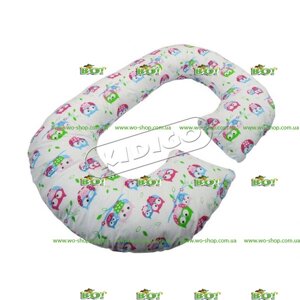Подушка для вагітних Kidigo Рогалик з наволочкою (5 кольорів)