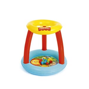 Надувний дитячий ігровий центр BestWay 93541 Fisher-Price (89 * 89 * 84 см) з 15 кульками