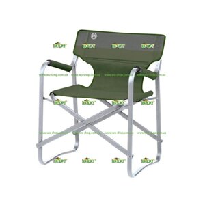 Крісло Складне Coleman Deck Chair (2 кольори: Green, Khaki)