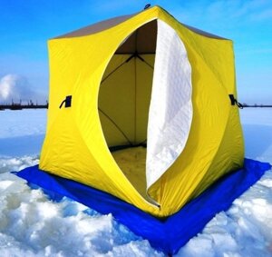 Палатка-призма зимняя 3-х местная СТЭК Куб-3
