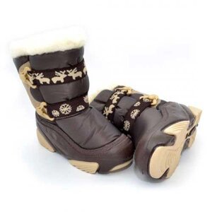 Дитячі зимові чоботи Demar Nobi 4020 бежевий, коричневий