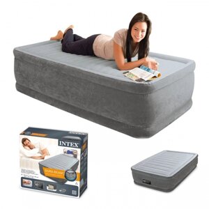 Надувна односпальне ліжко Intex 64412 (99-191-46 см)