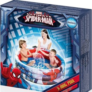 Дитячий надувний басейн Bestway 98018 "Spiderman" (122-30 см, 200 л)