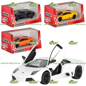 Машинка Kinsmart KT 5317, 1:36, LAMBORGHINI LP640 2 види різні кольори