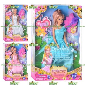 Лялька Принцеса DEFA 8063 3 кольори