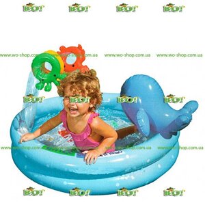 Басейн з дельфіном і іграшками Intex 57400