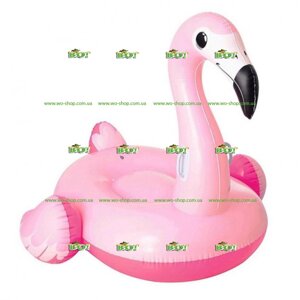 Детский надувной плотик Bestway 41099 "Фламинго" (145-121 см, до 45 кг)