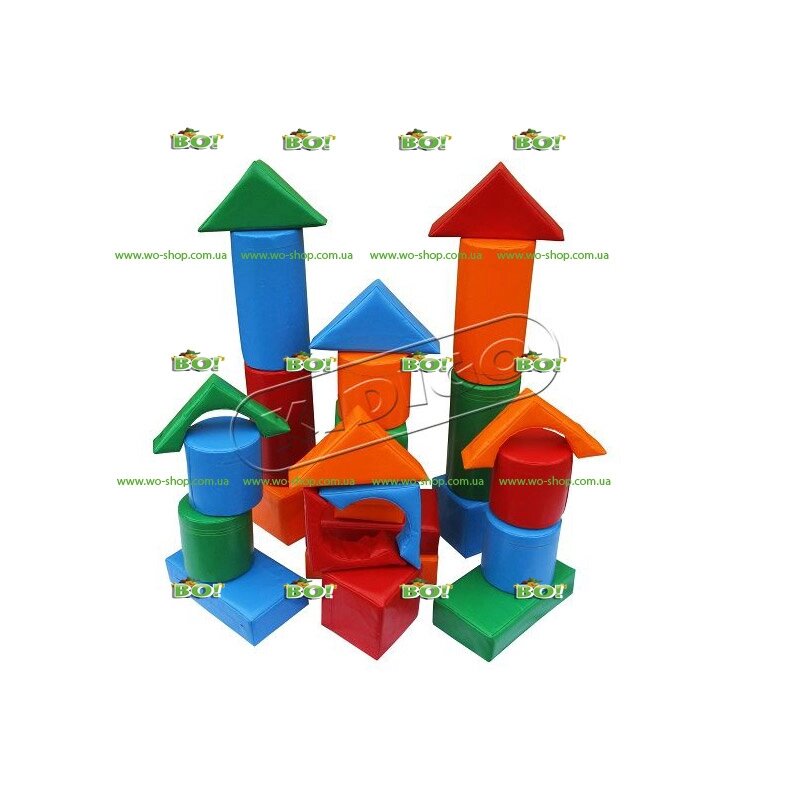 Підлоговий конструктор Kidigo Будівельник Міні (8 видів) - вартість
