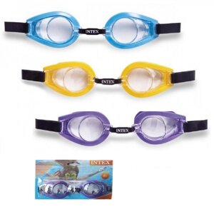 Окуляри для плавання Intex 55602 "Play Goggles" (8+ років, 3 кольори)
