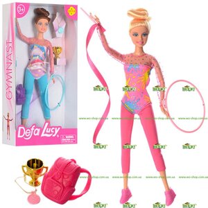 Кукла гимнастка DEFA 8352 29 см, 2 вида