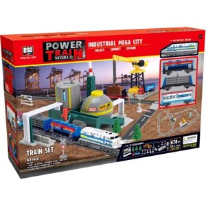 Железная дорога Power Train World 2087 "Промышленный мегаполис" (670 см, аналог PowerTrains)
