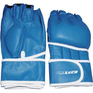Перчатки для рукопашного боя синие, разм.M т00305
