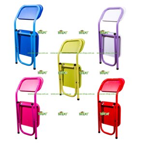 Детский складной металлический стульчик Ommi (цвета в ассортименте)