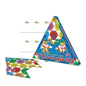Настольная игра Тримино "ТехноК" арт. 2827