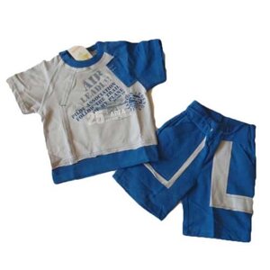 Костюм синій ТМ Бембі р. 92: шорти і футболка