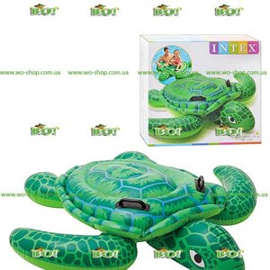 Надувна іграшка-рейдер (пліт) Intex 57524 "Черепаха"