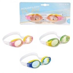 Окуляри для плавання Intex 55601 "Junior Goggles" (3-8 років, 3 кольори)