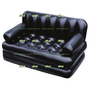 Велюровый диван трансформер Bestway 75054 (188-152-64 см)