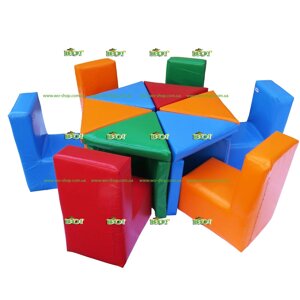 Комплект дитячих меблів Kidigo Квітник