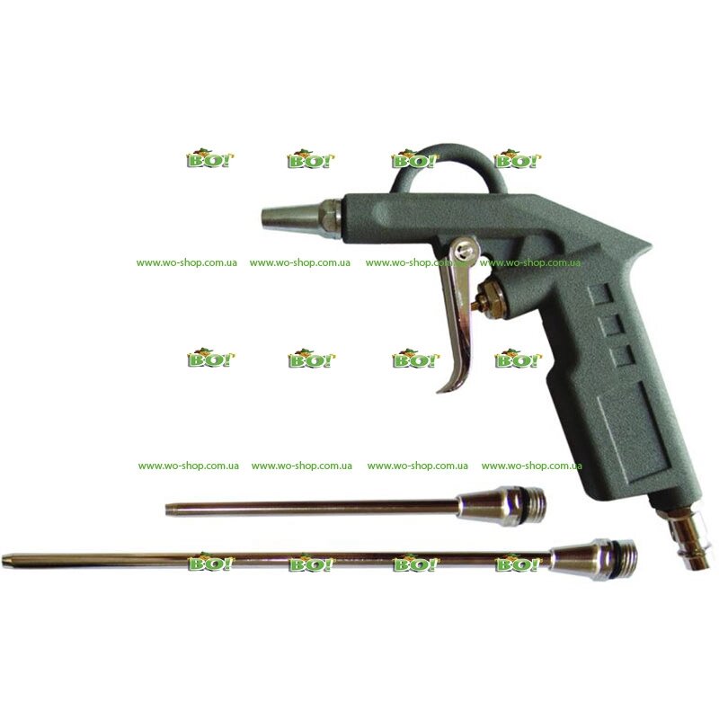 Пістолет продувний з набором наконечників Sigma (26/122 / 212мм) від компанії Інтернет магазин «Во!» www. wo-shop. com. ua - фото 1