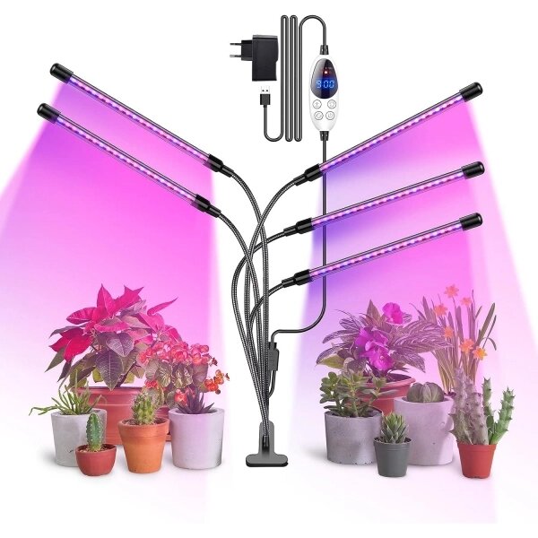 Повноспектральна led фітолампа для вирощування рослин Grenebo від компанії Інтернет магазин «Во!» www. wo-shop. com. ua - фото 1