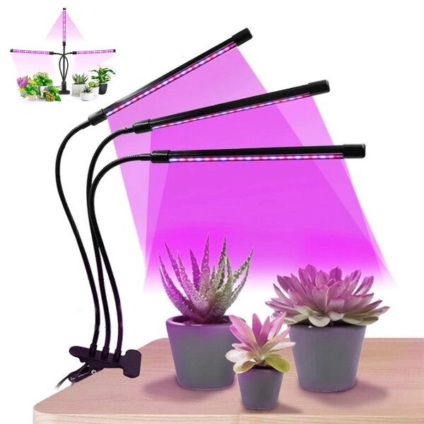 Повноспектральна led фітолампа для вирощування рослин Plschckes від компанії Інтернет магазин «Во!» www. wo-shop. com. ua - фото 1