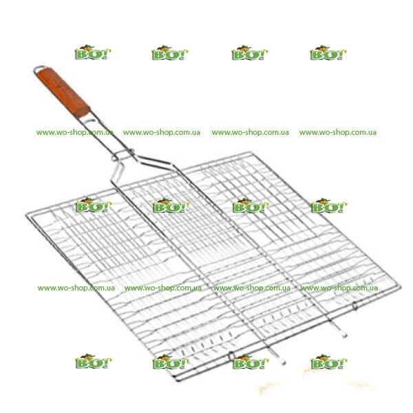 Решітка-гриль плоска Stenson MH-0160 (58 * 34 * 22 см) від компанії Інтернет магазин «Во!» www. wo-shop. com. ua - фото 1