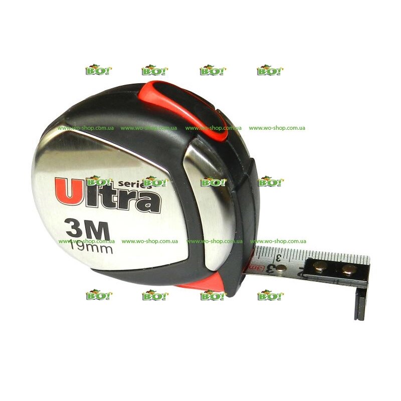 Рулетка магнітна, нейлонове покриття Ultra (3, 5, 8м) від компанії Інтернет магазин «Во!» www. wo-shop. com. ua - фото 1