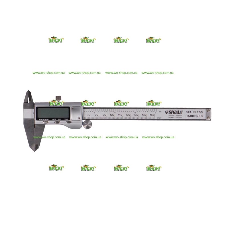 Штангенциркуль цифровий Sigma PROFI від компанії Інтернет магазин «Во!» www. wo-shop. com. ua - фото 1