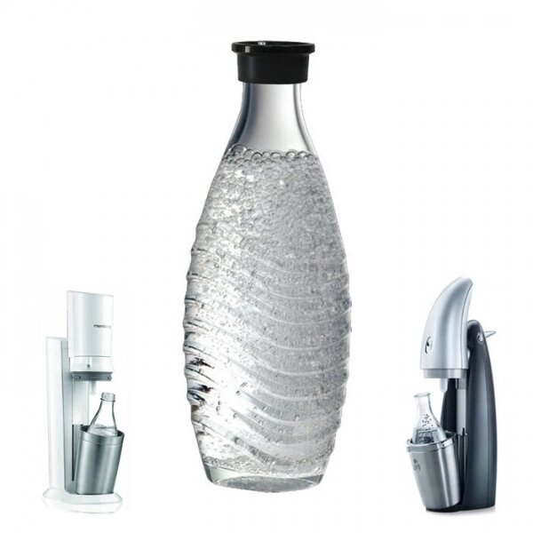 Скляна пляшка-графін для сифонів Sodastream Crystal і Penguin (0.7л) від компанії Інтернет магазин «Во!» www. wo-shop. com. ua - фото 1