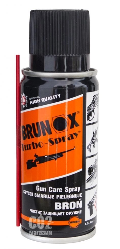 Brunox Gun Care Spray 100 мл від компанії CO2 магазин - фото 1