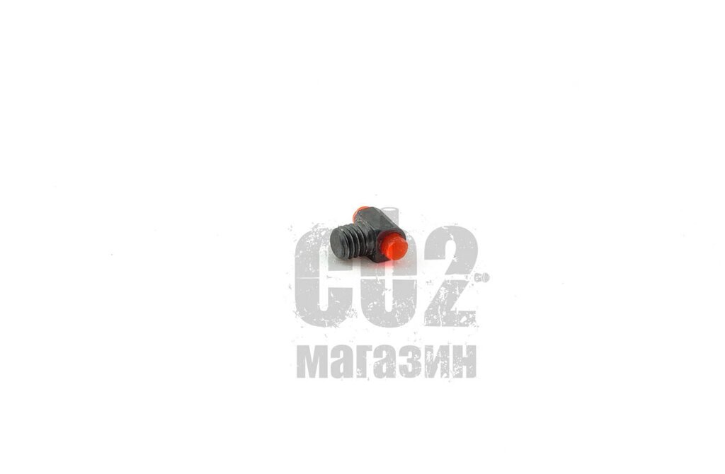 Червона оптоволоконная мушка Stil Crin, різьблення 3 мм (022/3) від компанії CO2 магазин - фото 1