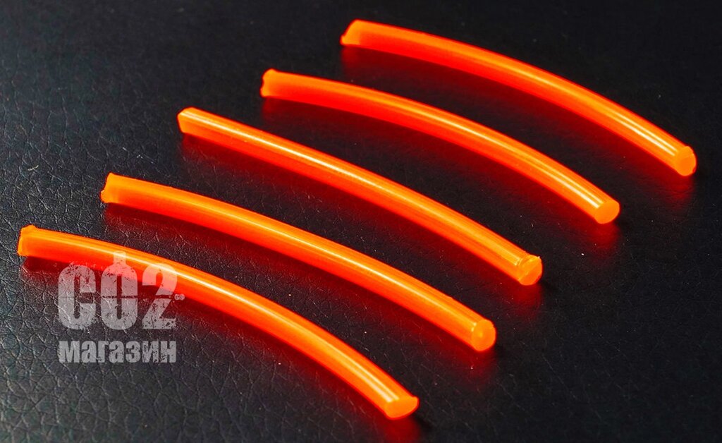 Фібергласові нитки для прицільних планок і мушок (фібероптичні нитки, 3 мм, червоний) від компанії CO2 магазин - фото 1