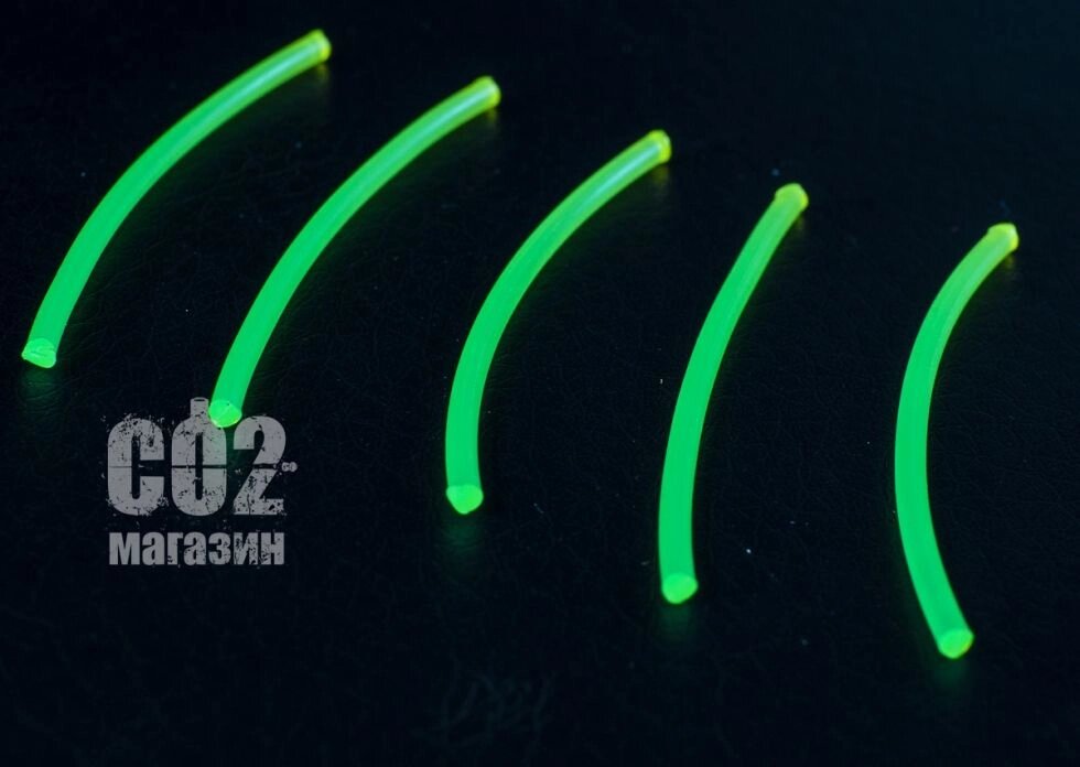 Фиберглассовые нити для прицельных планок и мушек (фибероптические нити, 1,5 мм, зеленый) від компанії CO2 магазин - фото 1