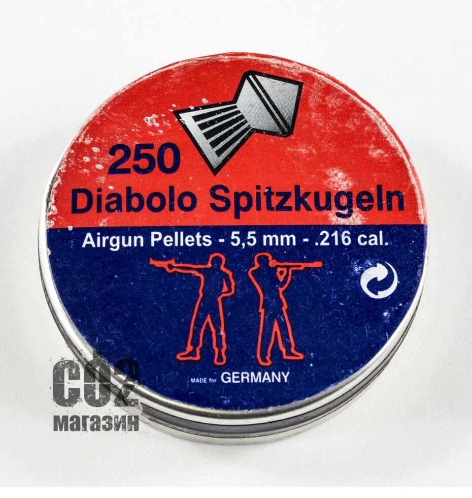 Кулі Diabolo Spitzkugeln 5.5 mm від компанії CO2 магазин - фото 1