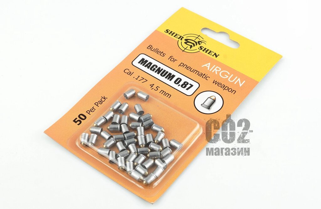 Кулі Шершень Magnum 0,87 г (50 шт) від компанії CO2 магазин - фото 1