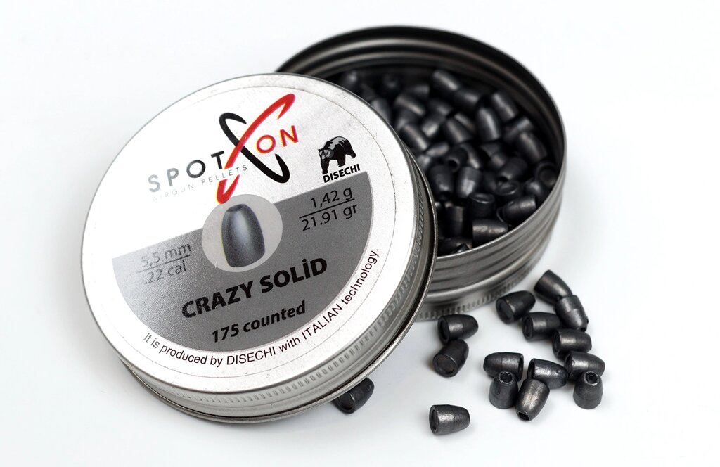 Куля Spoton Crazy Solid (5.5мм, 1.42г, 175шт) від компанії CO2 магазин - фото 1