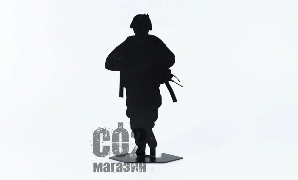 Мішень "Солдат" -2 від компанії CO2 магазин - фото 1