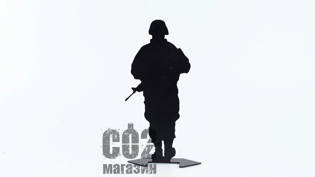 Мішень "Солдат" -3 від компанії CO2 магазин - фото 1