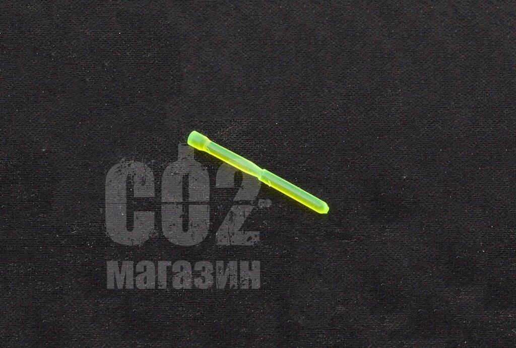 Мушка флюоресцирующая зелена (2х26 мм) від компанії CO2 магазин - фото 1