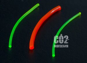 Фібергласові нитки для прицільних планок і мушок (червоний 1,5 мм + зелений 1 мм х 2 шт)