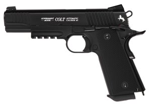 Пістолет пневматичний Umarex Colt M45 CQBP Blowback