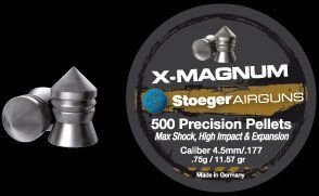 Кулі для пневматичної зброї Stoeger X-Magnum