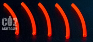 Фібергласові нитки для прицільних планок і мушок (фібероптичні нитки, 2 мм, червоний)