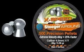 Кулі для пневматичної зброї Stoeger X-Speed