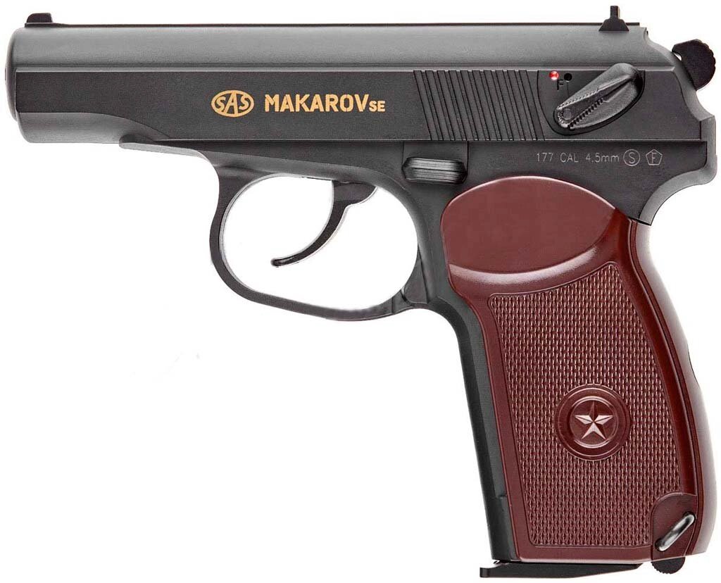 Пістолет пневматичний SAS Makarov SE від компанії CO2 магазин - фото 1