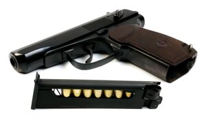 Пістолет під патрон Флобера ПМФ-1 с “бойовим” магазином
